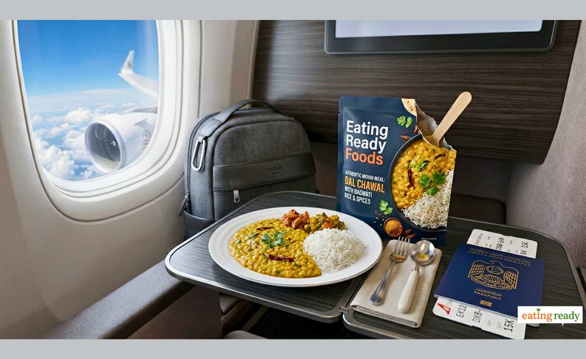 ready to eat indian food abroad travel meal packet