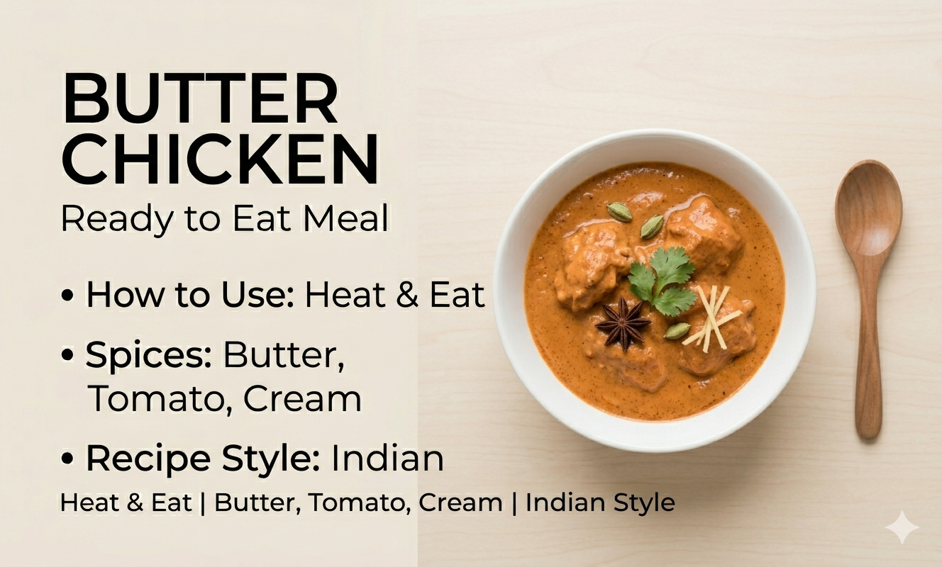 butter chicken bowl