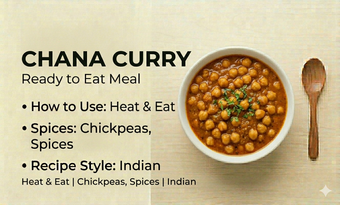 chana curry bowl