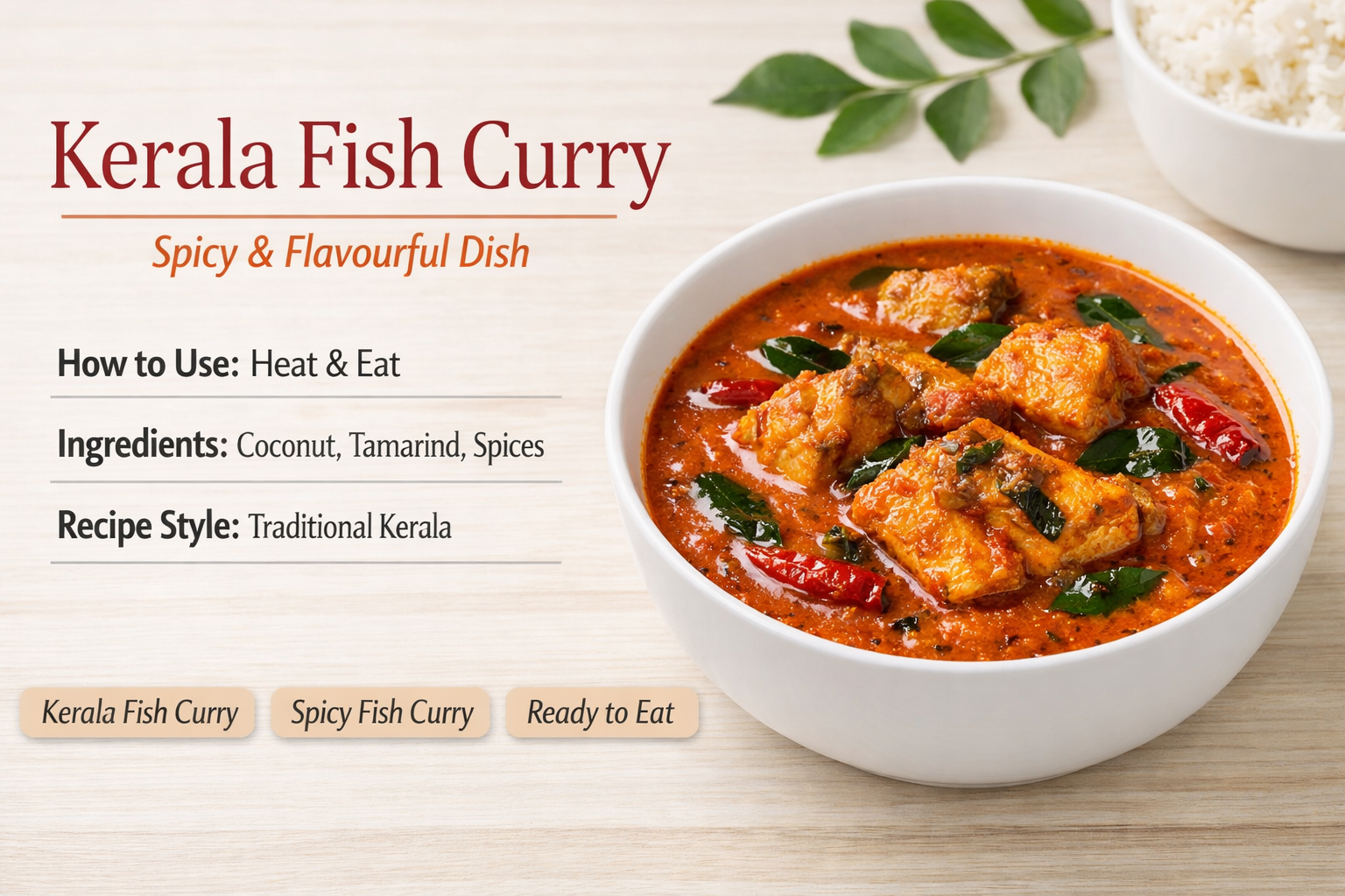 kerala fish curry ready to eat