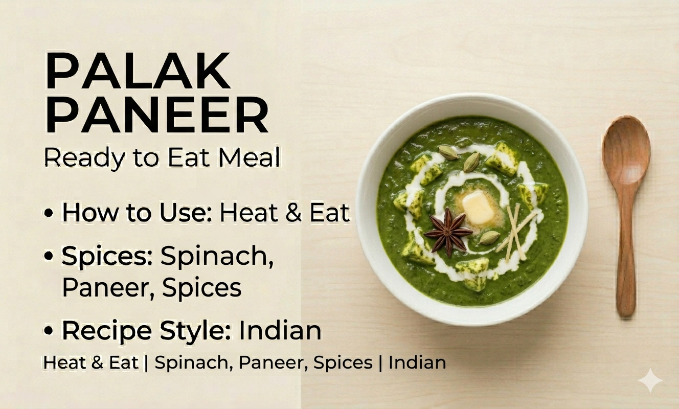 palak paneer bowl