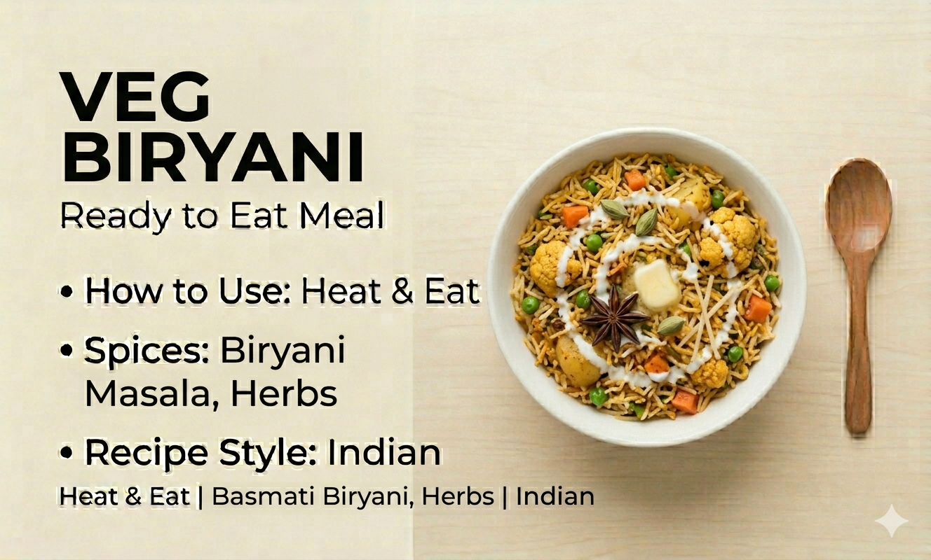 veg biryani bowl